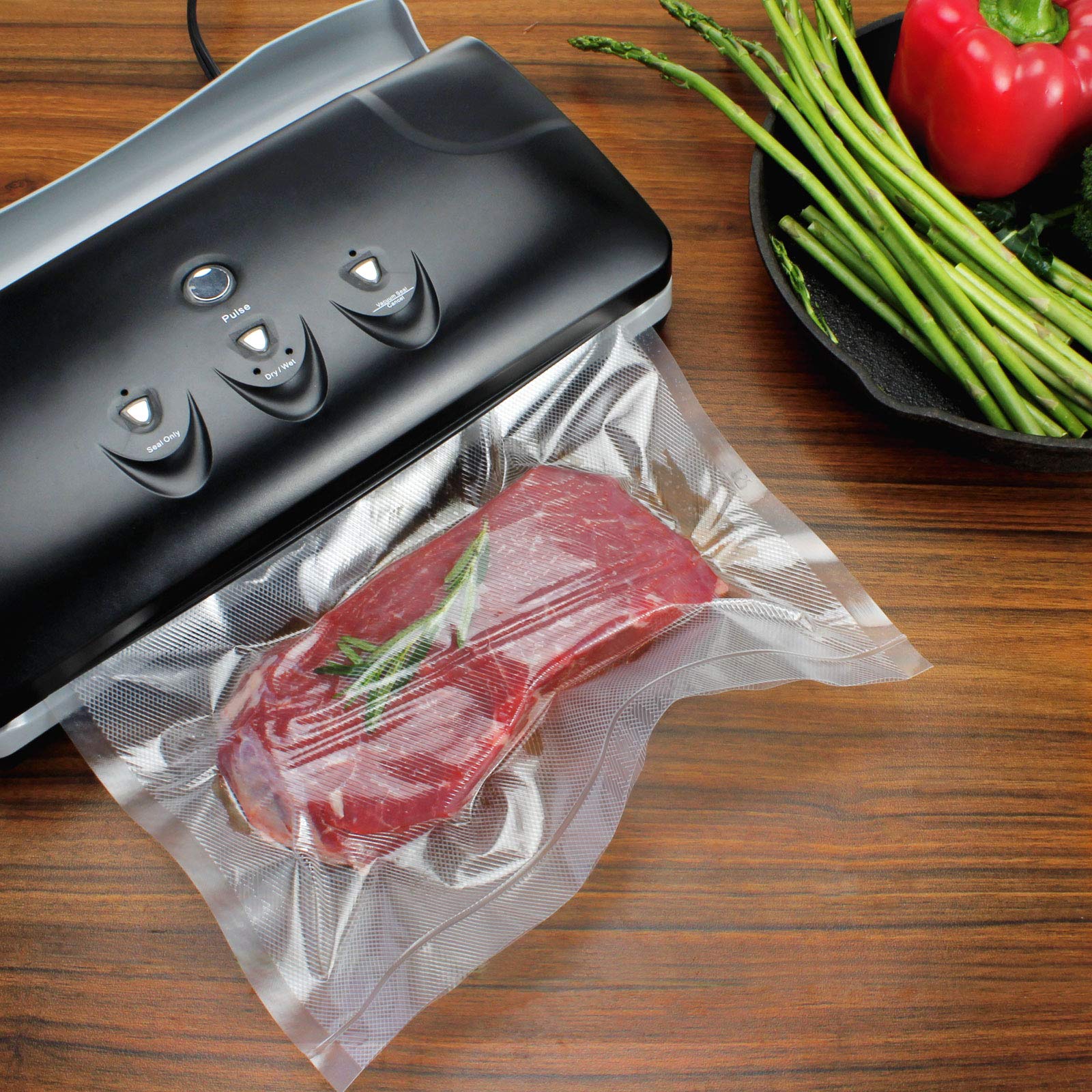 Premium Vacuum Sealer Bags Rolls - 2 Pack 11