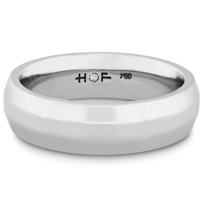Hearts On Fire Coupled Metal Band Ring - Elegant Wedding & Anniversary Jewelry for Couples - Perfect for Proposals, Engagements, and Romantic Gifts