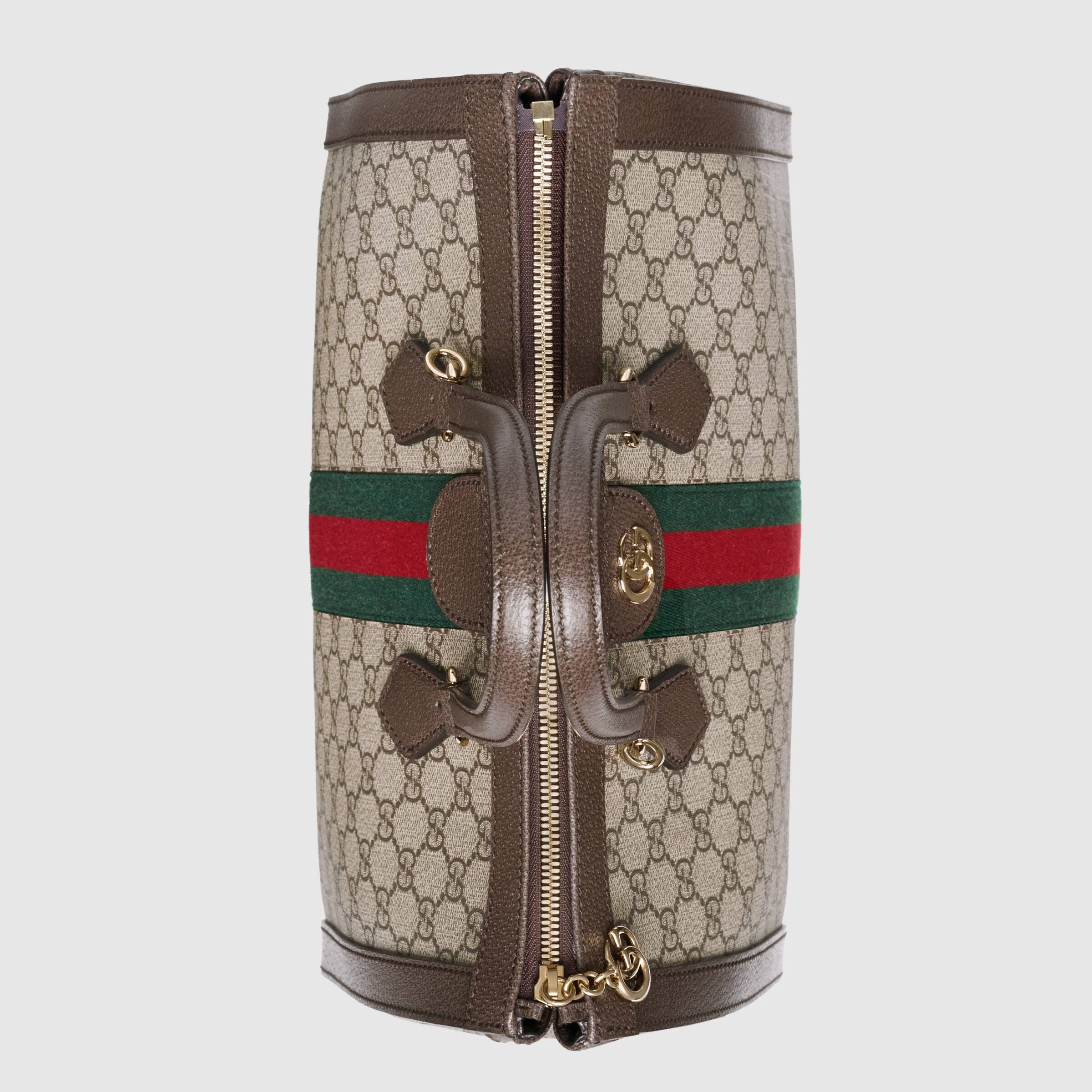 Gucci Ophidia GG Medium Tote Bag for Women - Luxury Designer Handbag with GG Supreme Canvas & Leather Trim - Perfect for Work, Travel & Everyday Use
