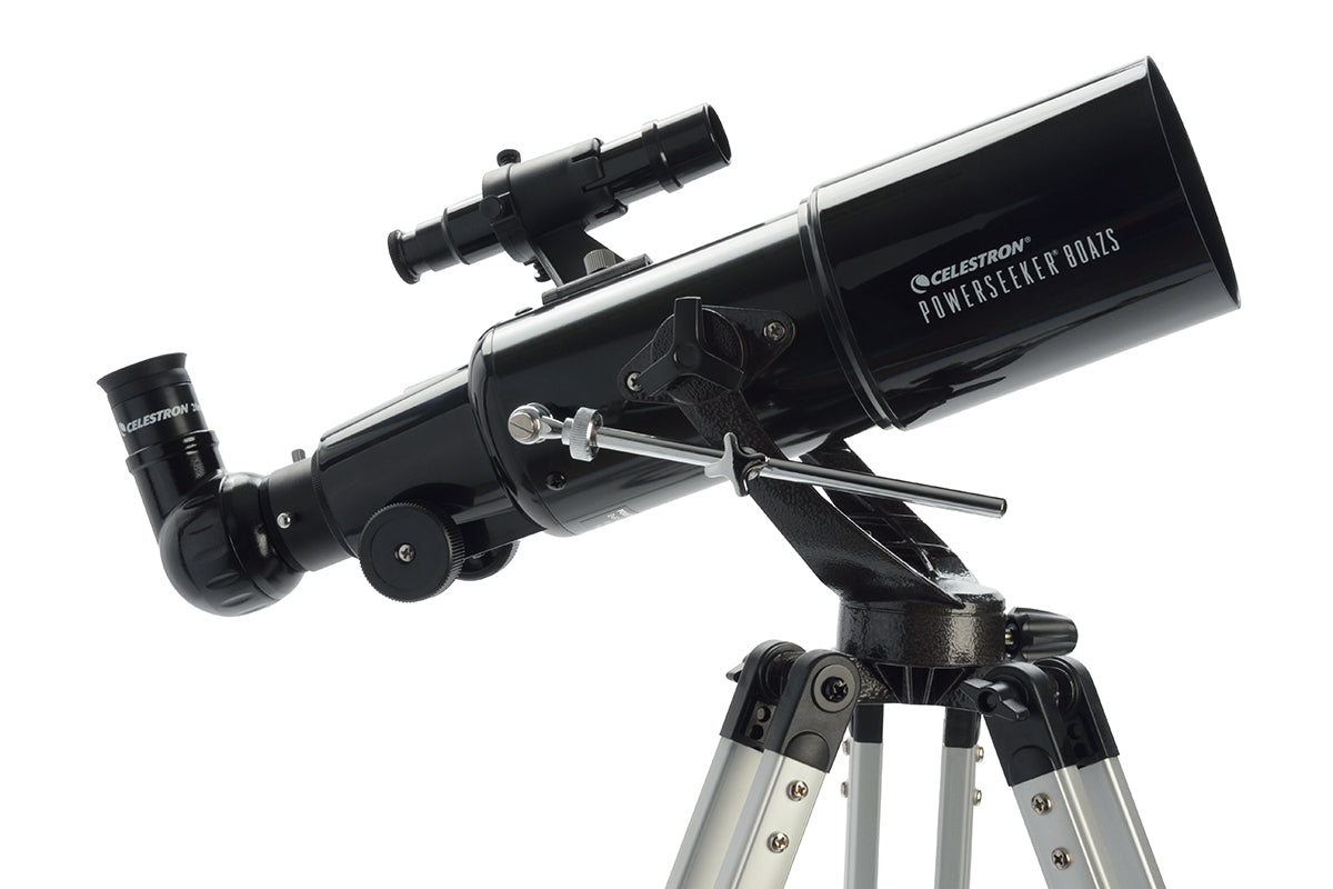 Refurbished PowerSeeker 80AZS Telescope - 80mm Aperture Astronomical Refractor for Beginners | Stargazing, Bird Watching & Moon Observation
