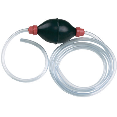 FloTool Super Siphon with Clear Tube - Fast & Easy Liquid Transfer for Gas, Oil, Water - Perfect for Cars, Boats, Pools & Emergency Fuel Drainage