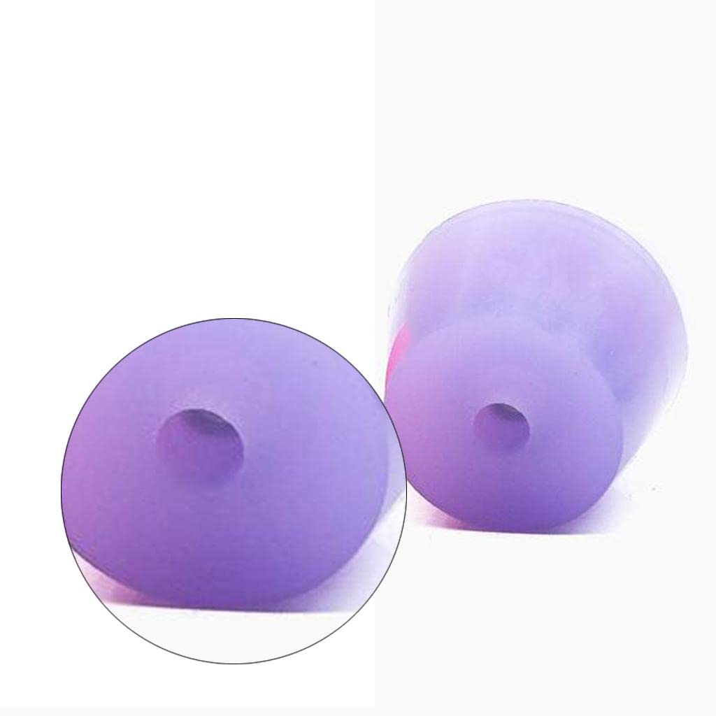 Premium Purple Pack Roller Skate Toe Stopper Set - Durable & Enhanced Grip for Indoor & Outdoor Skating, Rink, Park & Street Use