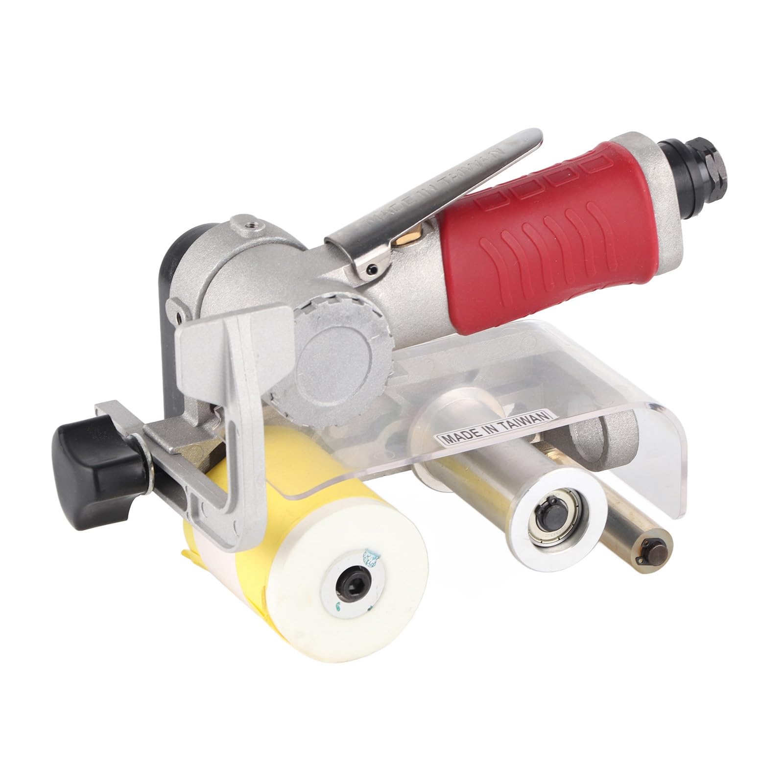 1A Belt Sander Air Pneumatic Sanding Machine - Industrial Polishing Grinding Bench for Metal Wood Processing | Workshop, DIY, Metal Fabrication, Woodworking Projects