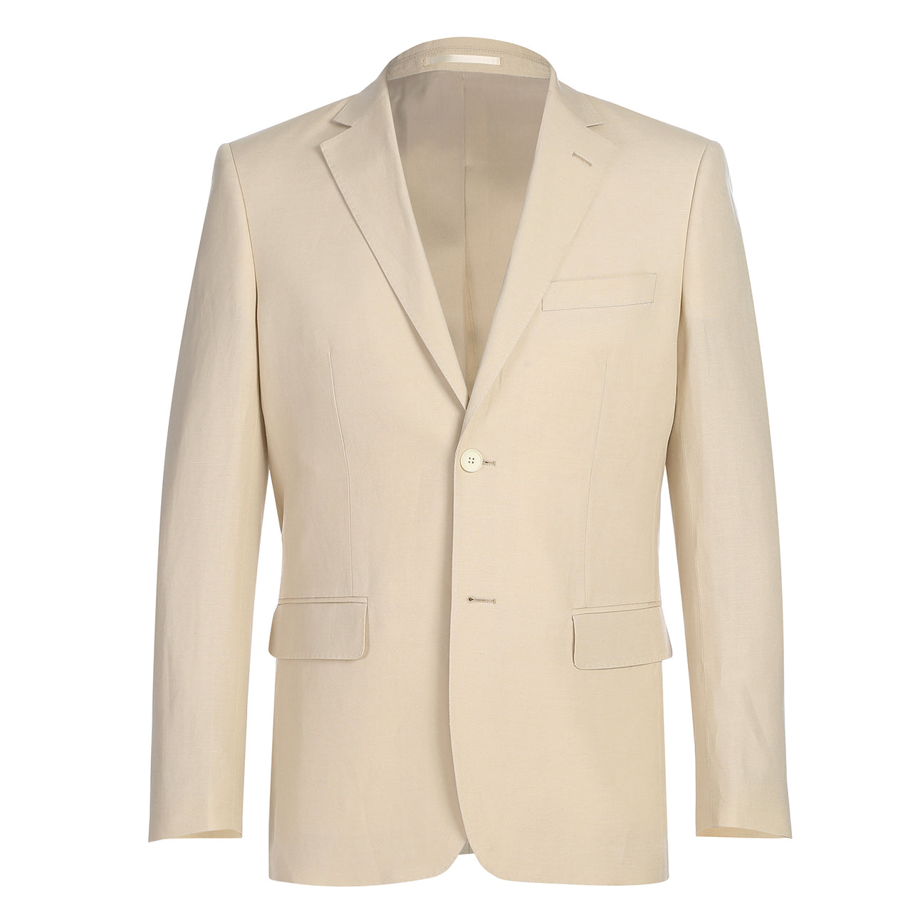 Renoir Alessandro Vitello 2-Piece Slim Fit Suit in Tan (611-3) | Premium Business Attire for Weddings, Interviews & Formal Events
