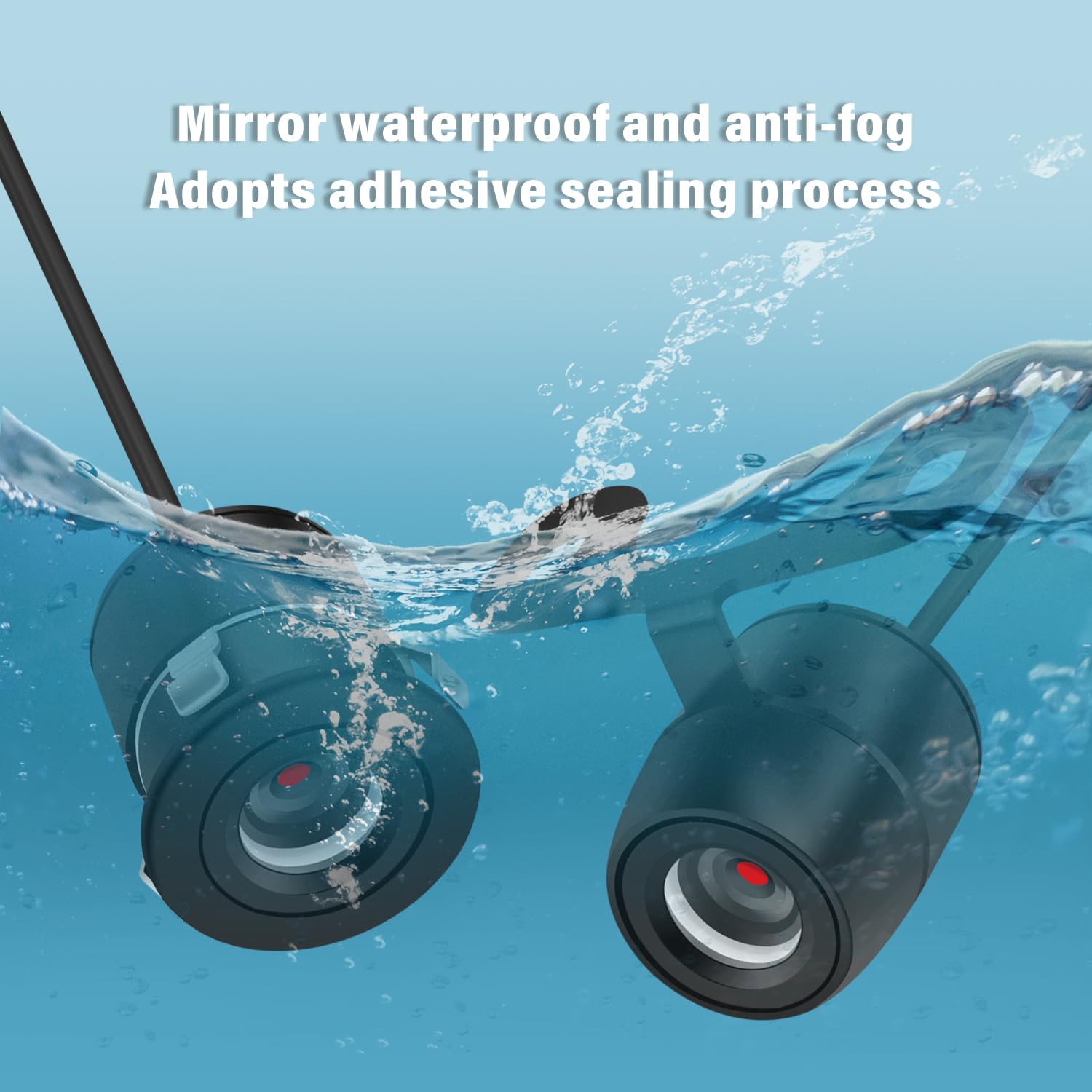 HD 170° Wide Angle Night Vision Backup Camera for Cars, Trucks & SUVs - Front, Side & Rear View Blind Spot Monitor - Waterproof Reverse Camera for Safe Parking & Driving in Low Light