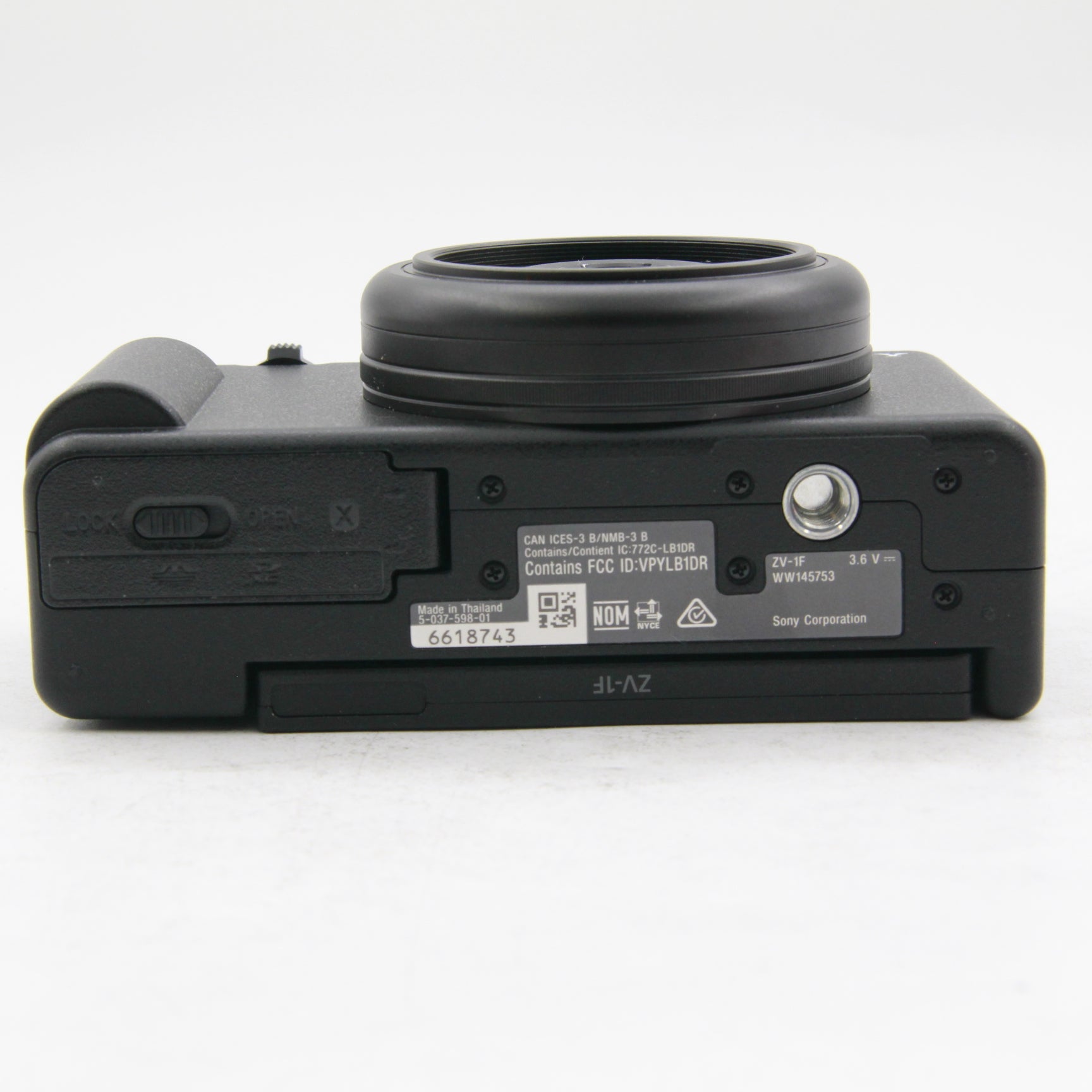 Open Box Sony ZV-1F Vlogging Camera (Black) - Perfect for YouTube, Travel & Content Creation