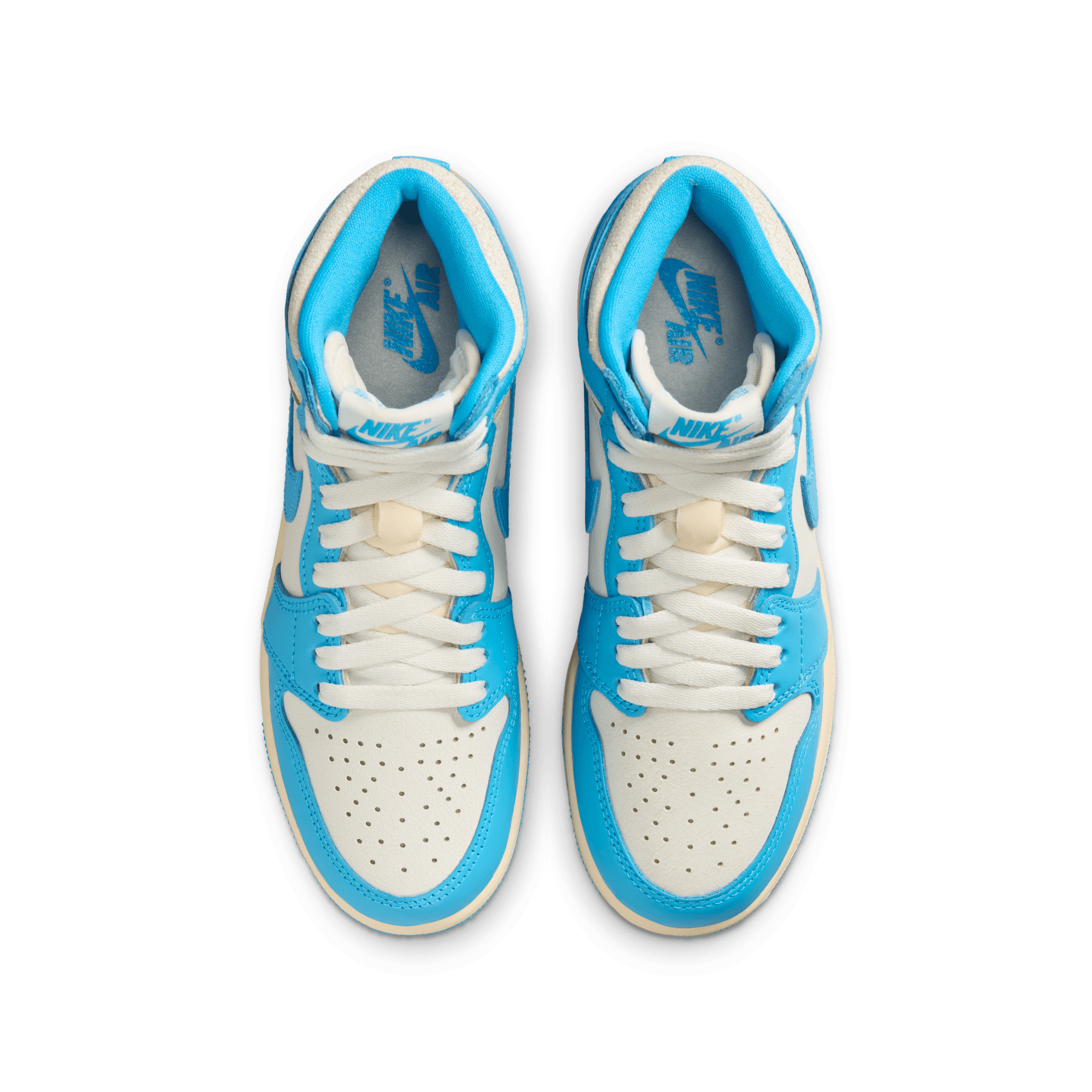 AIR JORDAN 1 RETRO HIGH OG (GS) UNC REIMAGINED - Authentic Nike Basketball Shoes for Women & Kids - Perfect for Streetwear, Sneaker Collection & Basketball Games