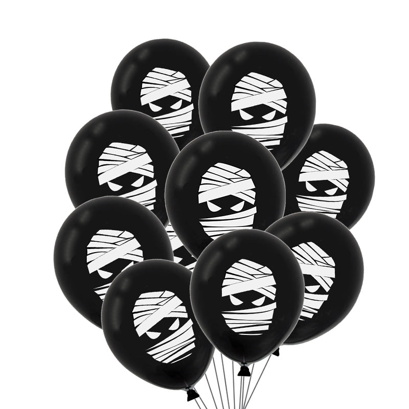 Halloween Balloon Decorations - Spooky Party Balloons for Halloween Decor, Home & Party Supplies - Perfect for Halloween Parties, Home Decor, and Festive Celebrations