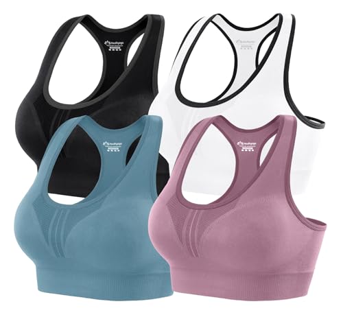 4 Packs-black+white+pink+blue