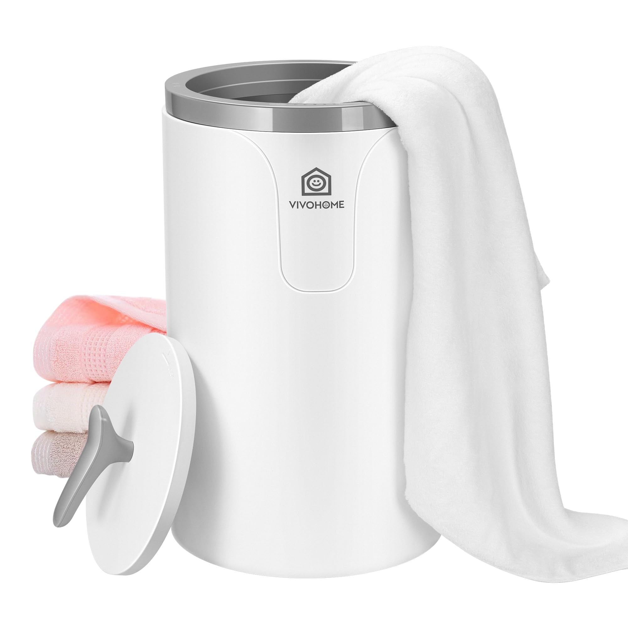 VIVOHOME 20L Large Electric Towel Warmer & Heater Bucket for Bathroom - Keep Warm Feature for Oversized Towels, Blankets & Bathrobes - Perfect for Spa, Home & Hotel Use