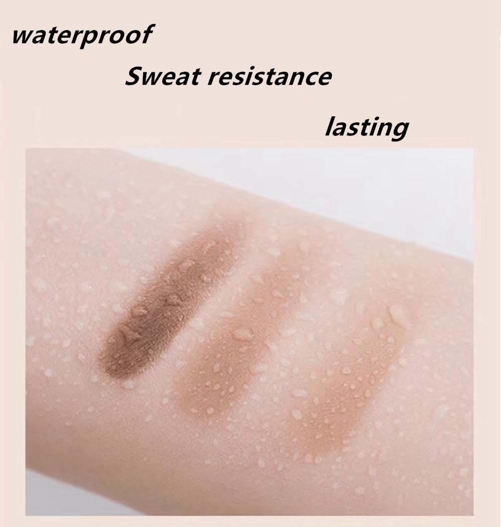 3-Color Eyebrow Powder Palette - Natural Eyebrow Enhancer with Mirror for Perfect Eyebrow Makeup | Ideal for Daily Use, Professional Makeup & Neutral Eye Looks (#3)