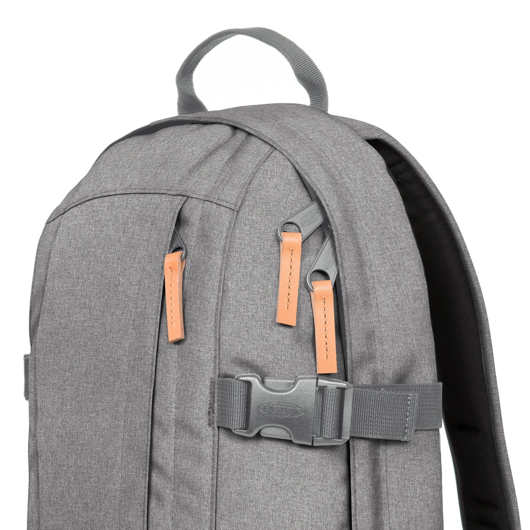 Eastpak Floid CS Backpack - Stylish & Durable School & Travel Bag in Sunday Grey | Perfect for College, Work & Outdoor Adventures
