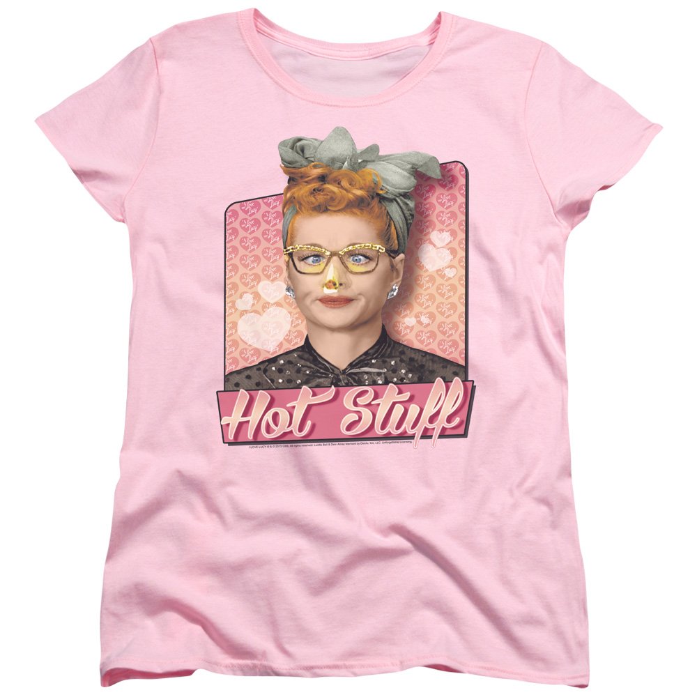 Women's I Love Lucy Hot Stuff T-Shirt - Vintage TV Show Gift