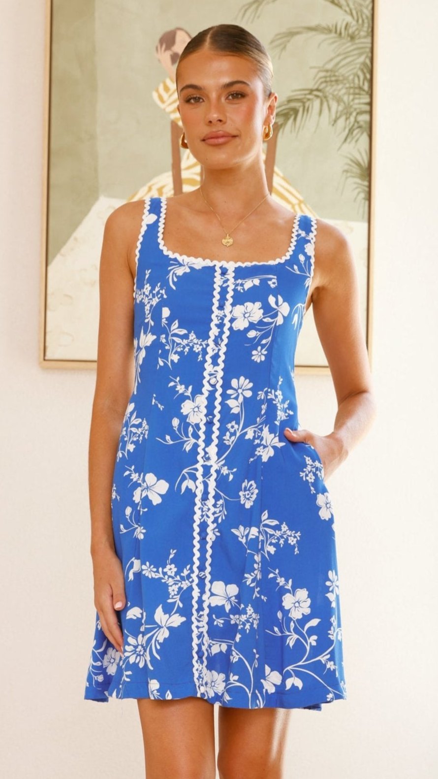 Lenora Mini Dress - Caro Collection | Flirty & Feminine Short Dress for Women | Perfect for Date Night, Parties & Summer Outings