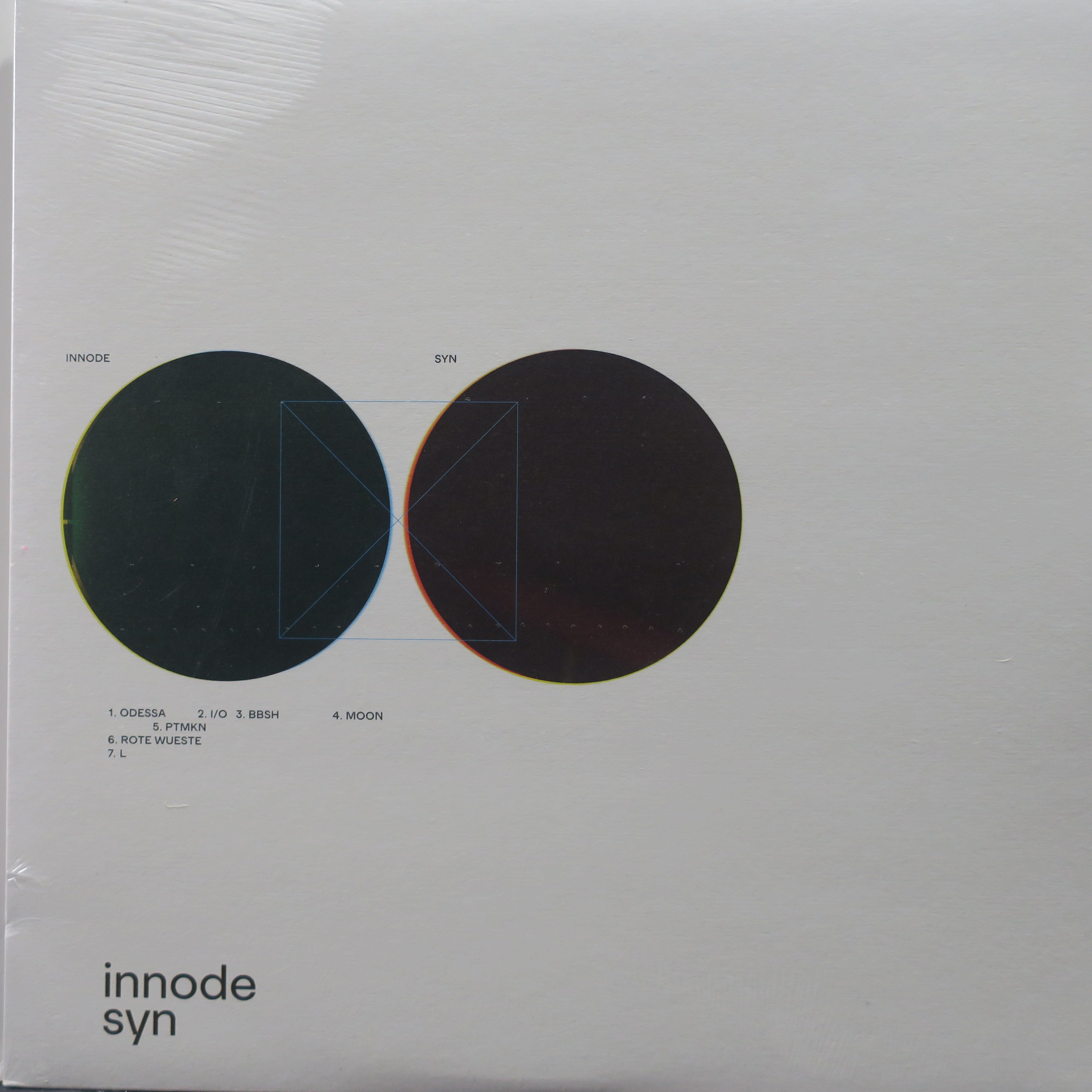 INNODE 'Syn' Vinyl LP Record - 2021 Experimental Electronic Music Album for Audiophiles & Collectors - Perfect for Home Listening & DJ Sets