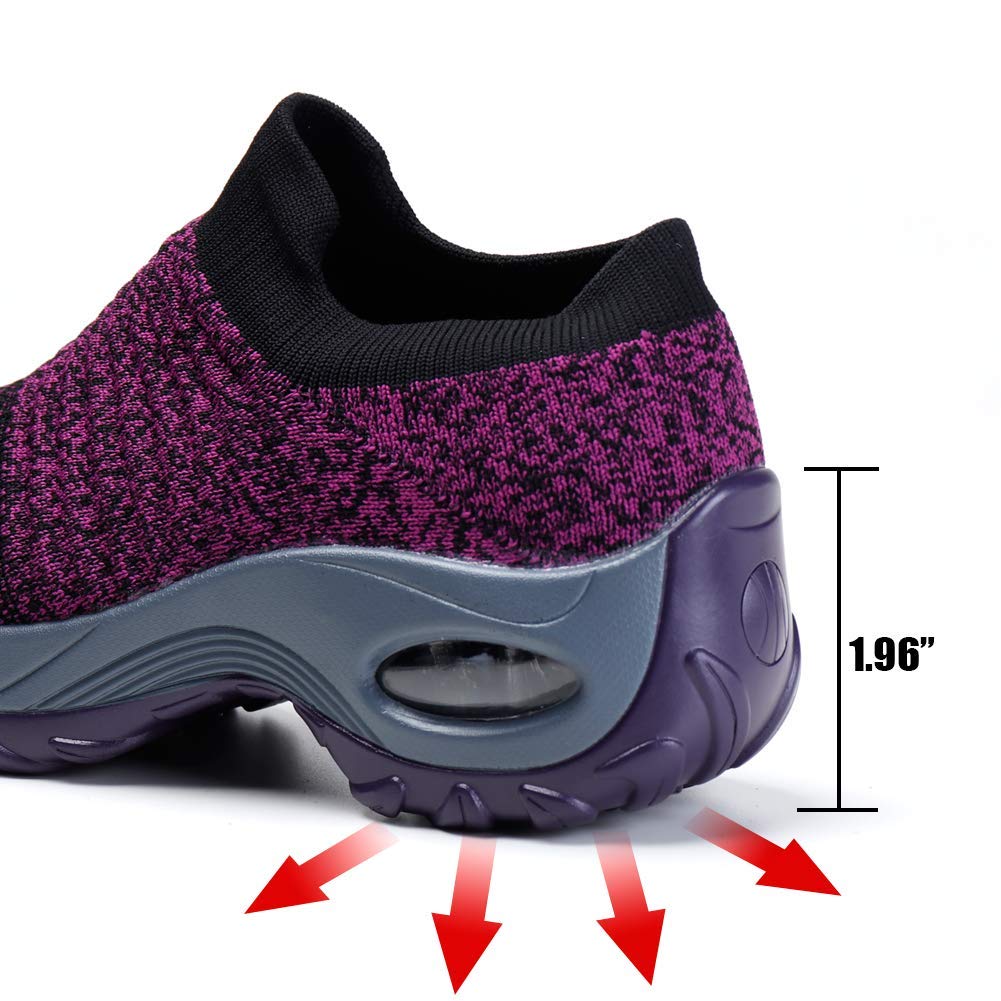 Women's Running Shoes - Lightweight Breathable Mesh Sneakers with Air Shock Absorber for Jogging, Outdoor Sports & Gym Workouts | Perfect for Trail Running, Fitness Training & Daily Walking