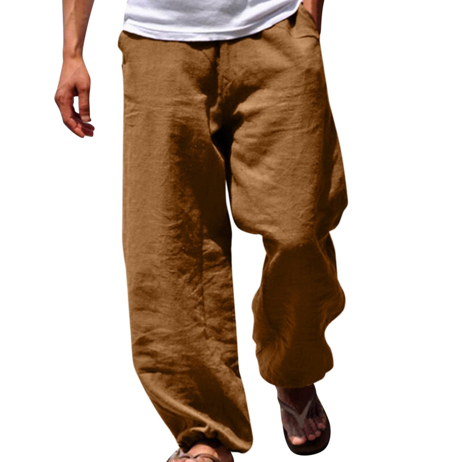 **Men's Plus Size Loose Casual Beach Shorts - Wide Leg Comfortable Trousers for Summer, Travel & Outdoor Activities**