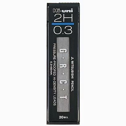 Hi-Uni Pencil Lead Refills - Premium Graphite for Smooth Writing & Sketching - Compatible with Mitsubishi Pencils - Perfect for Artists, Students & Office Use