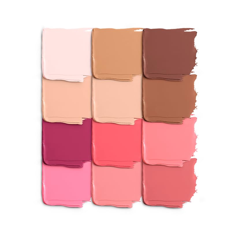 Make Up For Ever HD Skin Face Essentials Palette with Highlighters - Medium Harmony 2 for Women | Face & Cheek Contouring Makeup Kit | Perfect for Daily Wear & Special Occasions