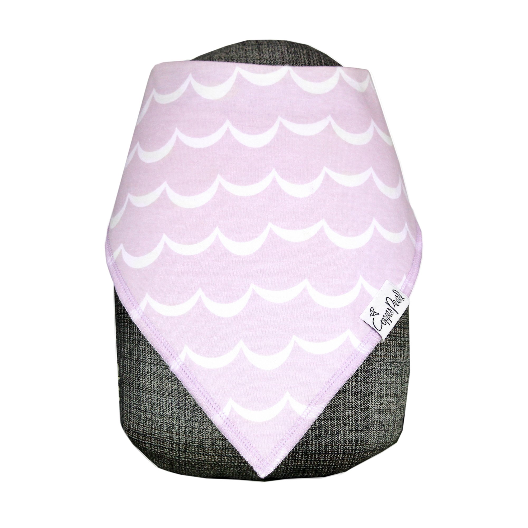 Copper Pearl Baby Bandana Drool Bibs 4-Pack - Soft Absorbent Teething Bibs for Girls, Rosie Set - Perfect for Drooling, Teething & Messy Meals