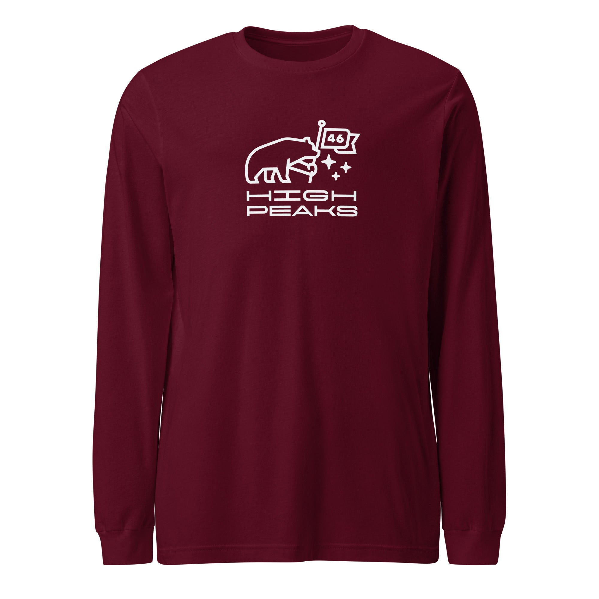 46 High Peaks Long Sleeve Hiking Shirt for Men & Women - Moisture Wicking, Breathable Outdoor Performance Top for Climbing, Camping & Trail Adventures