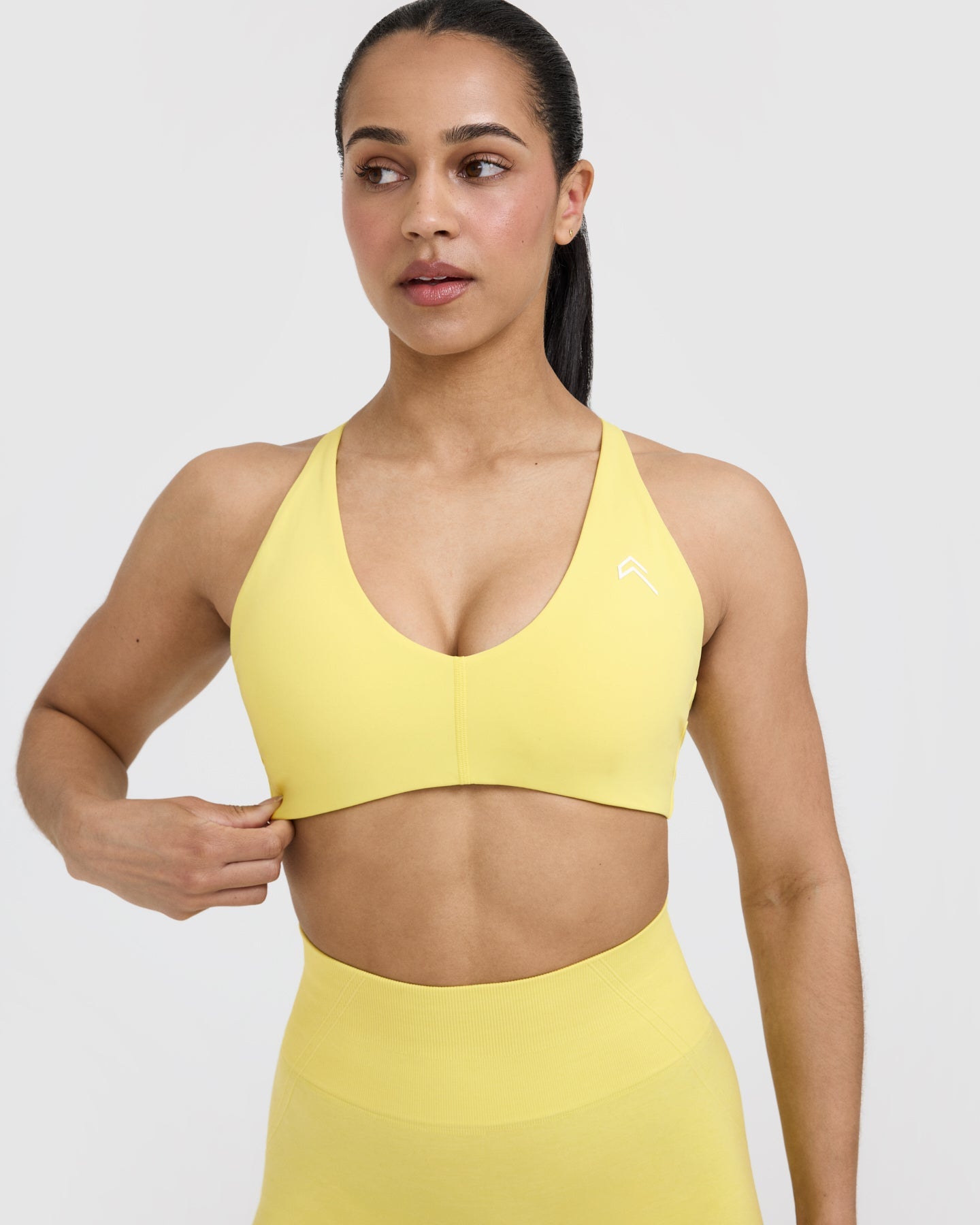 Lemon Yellow Wireless Bralette - Seamless Comfort for Yoga, Lounge & Everyday Wear | Soft Microfiber Support for Women