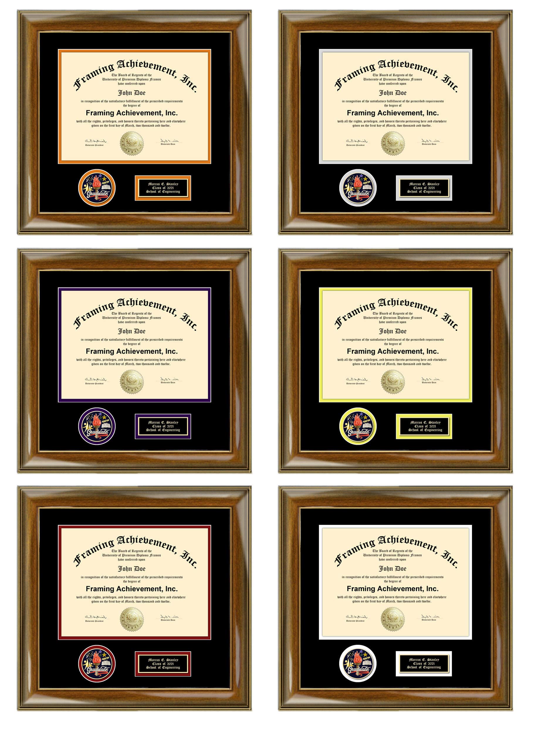 3D College Diploma Frame with Medal Holder - Certificate Display Case for Graduation Awards - Bachelor, Master, MBA, PhD Gift - Perfect for Office, Home, or Study Room Decor