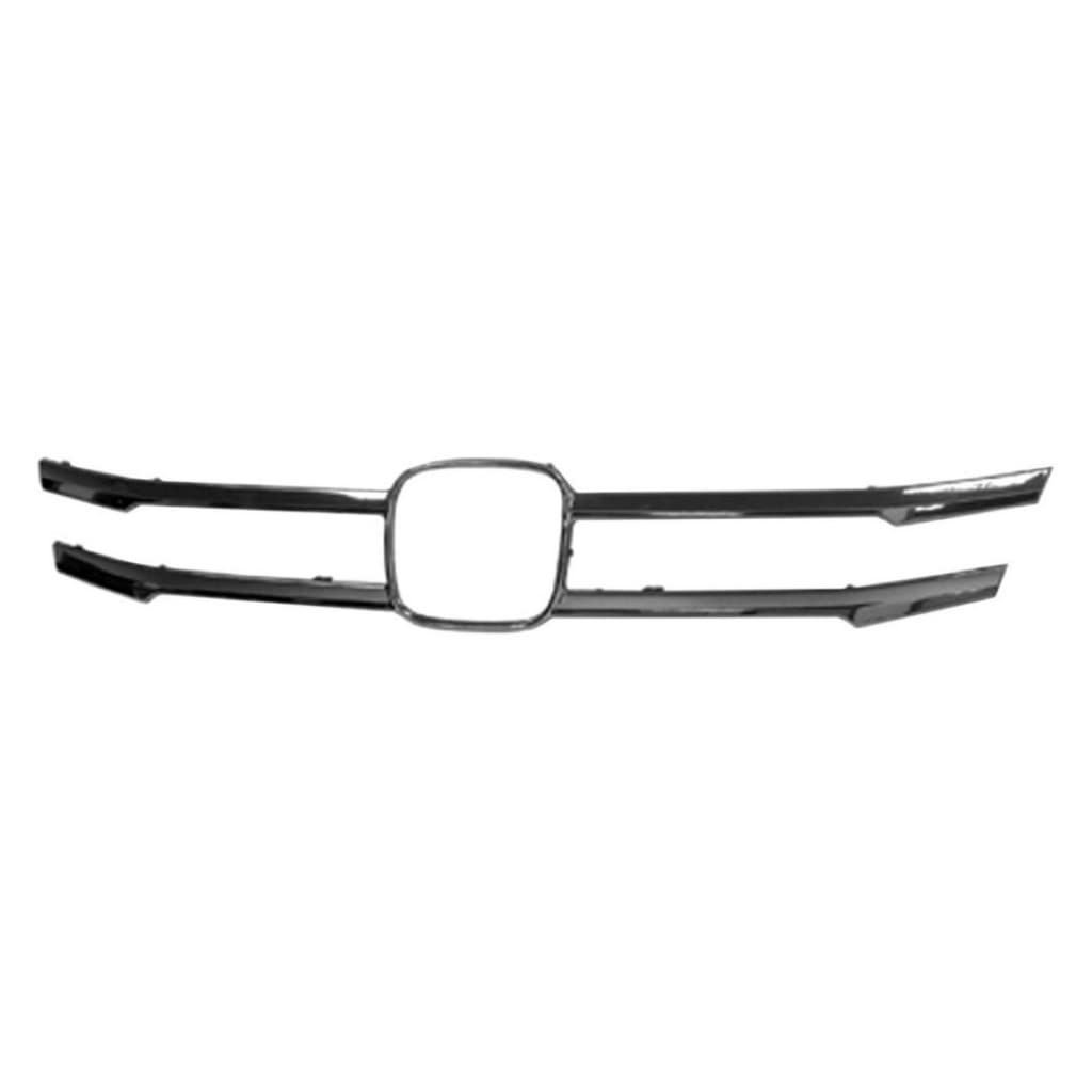 CAPA Certified 2011-2013 Honda Odyssey Front Grille Molding Center Cover (Part #75103TK8A01 & HO1210138) - Perfect Fit Replacement for Damaged Grilles & Vehicle Restoration Projects