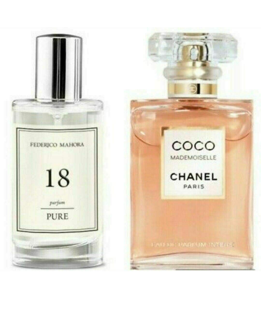 FM 18 Pure Collection by Federico Mahora - Luxury Women's Perfume 50ml Eau de Parfum, Floral Fragrance Gift Set for Her - Perfect for Date Nights, Special Occasions & Daily Elegance