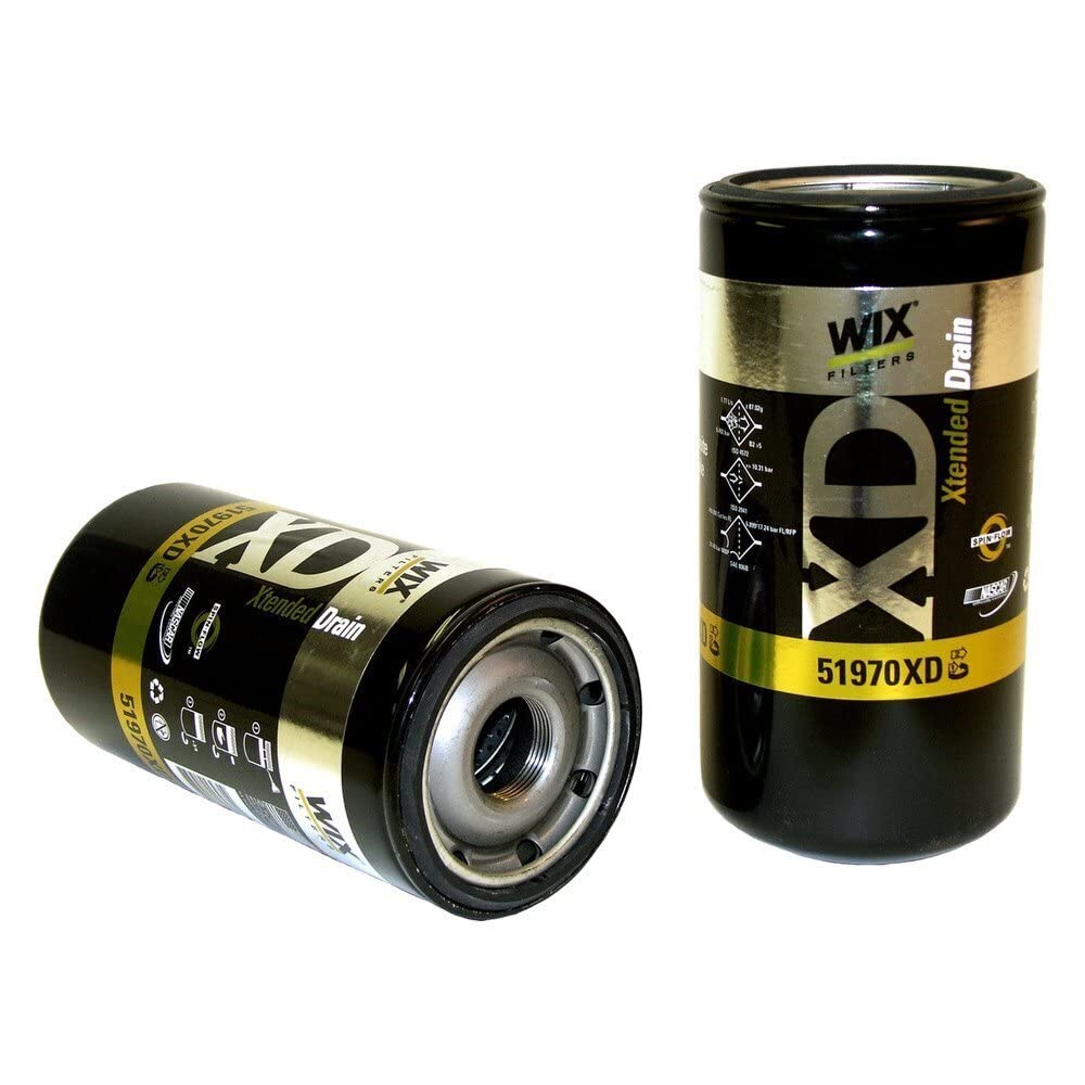Wix 51970XD High Performance Engine Oil Filter - Compatible with Various Car Models, Durable & Efficient Filtration - Perfect for Routine Maintenance & Engine Protection