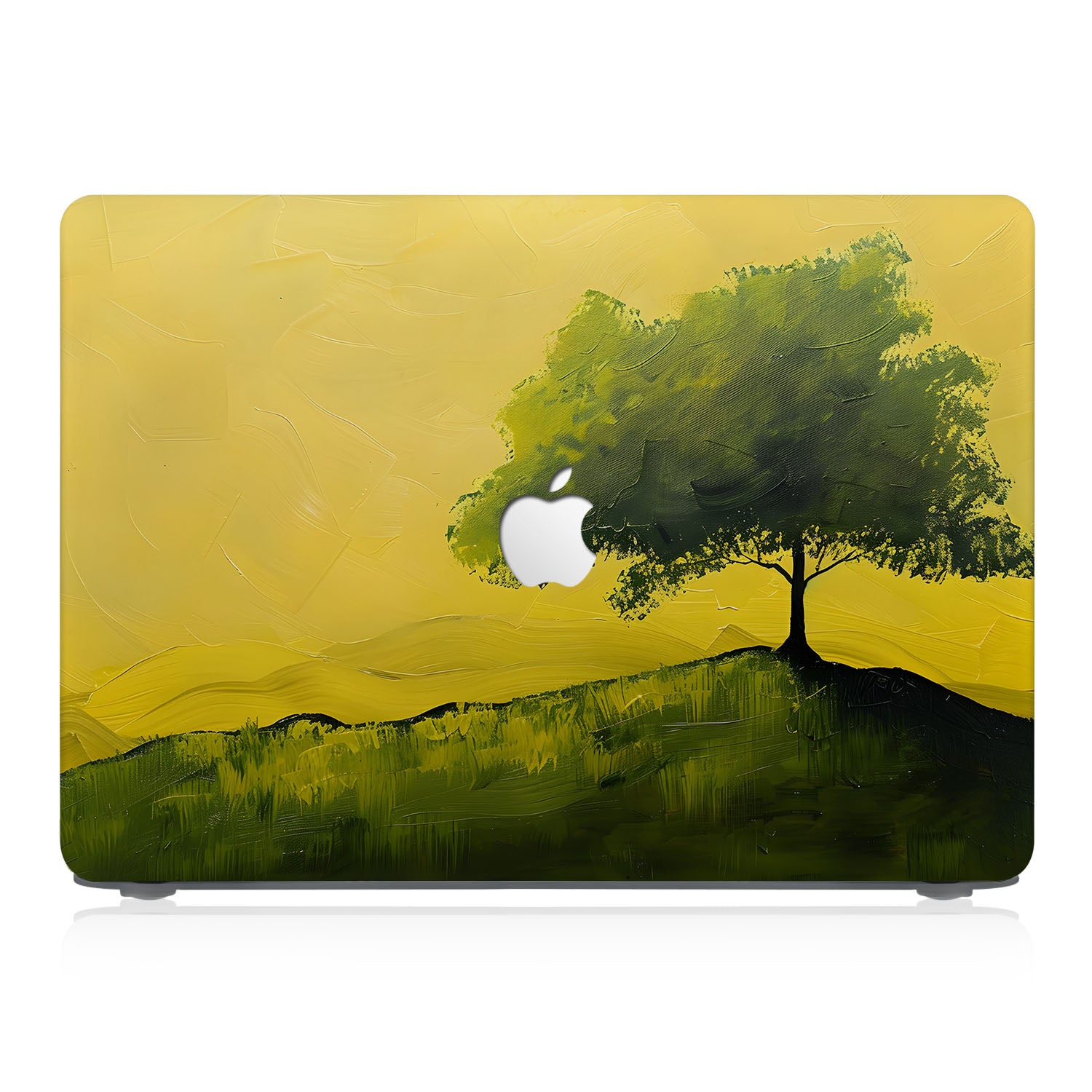 Premium MacBook Pro Case with Artistic Tree Painting Design - Slim Protective Cover for MacBook Air/Pro 13