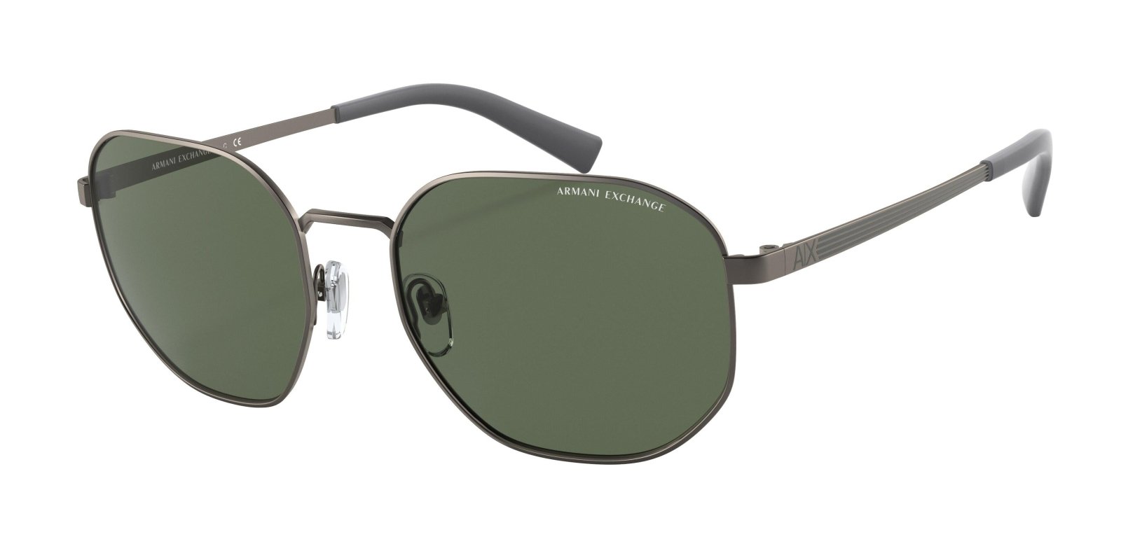 Armani Exchange 2036S Polarized Sunglasses for Men & Women - UV Protection Aviator Style - Perfect for Driving, Beach & Outdoor Activities