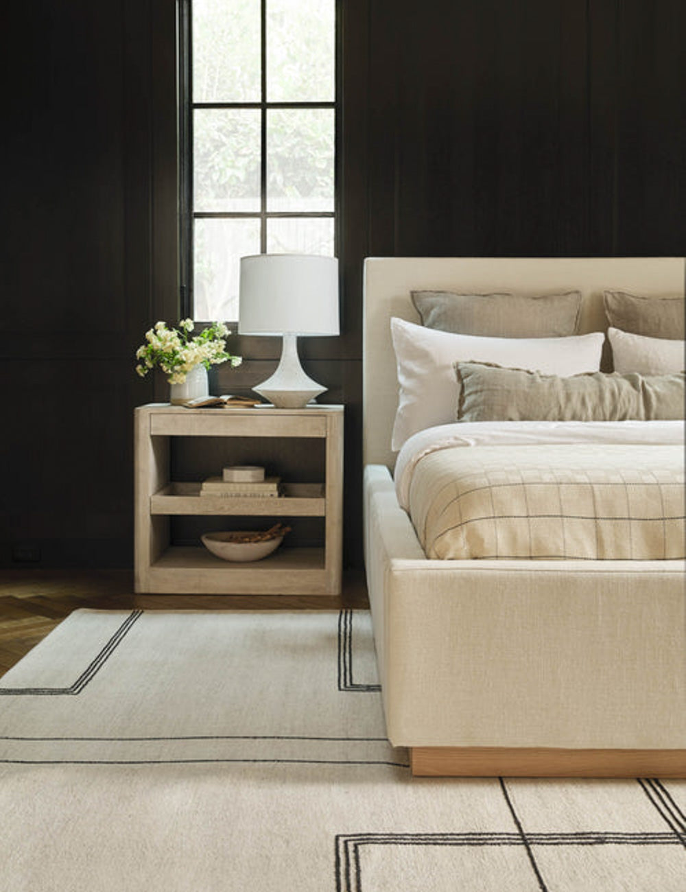Coulwood Modern Table Lamp - Stylish Bedside & Desk Lighting for Home & Office - Perfect for Reading, Working & Decor