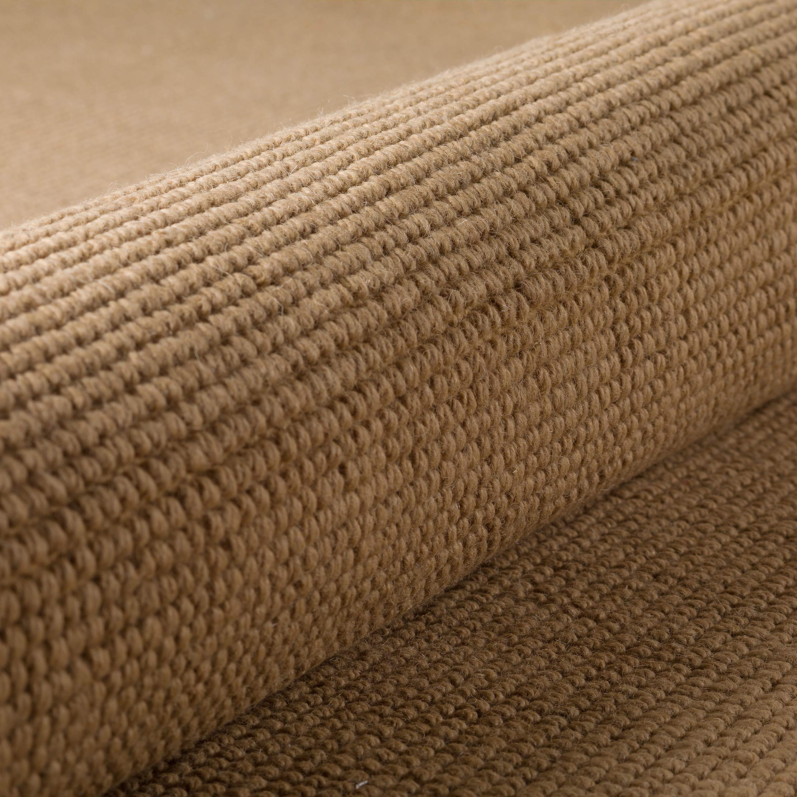Addison Rugs Jaxon Area Rug 3.5x5.5 Feet, Soft Tan Modern Living Room Rug - Perfect for Bedroom, Dorm, Office & Home Decor