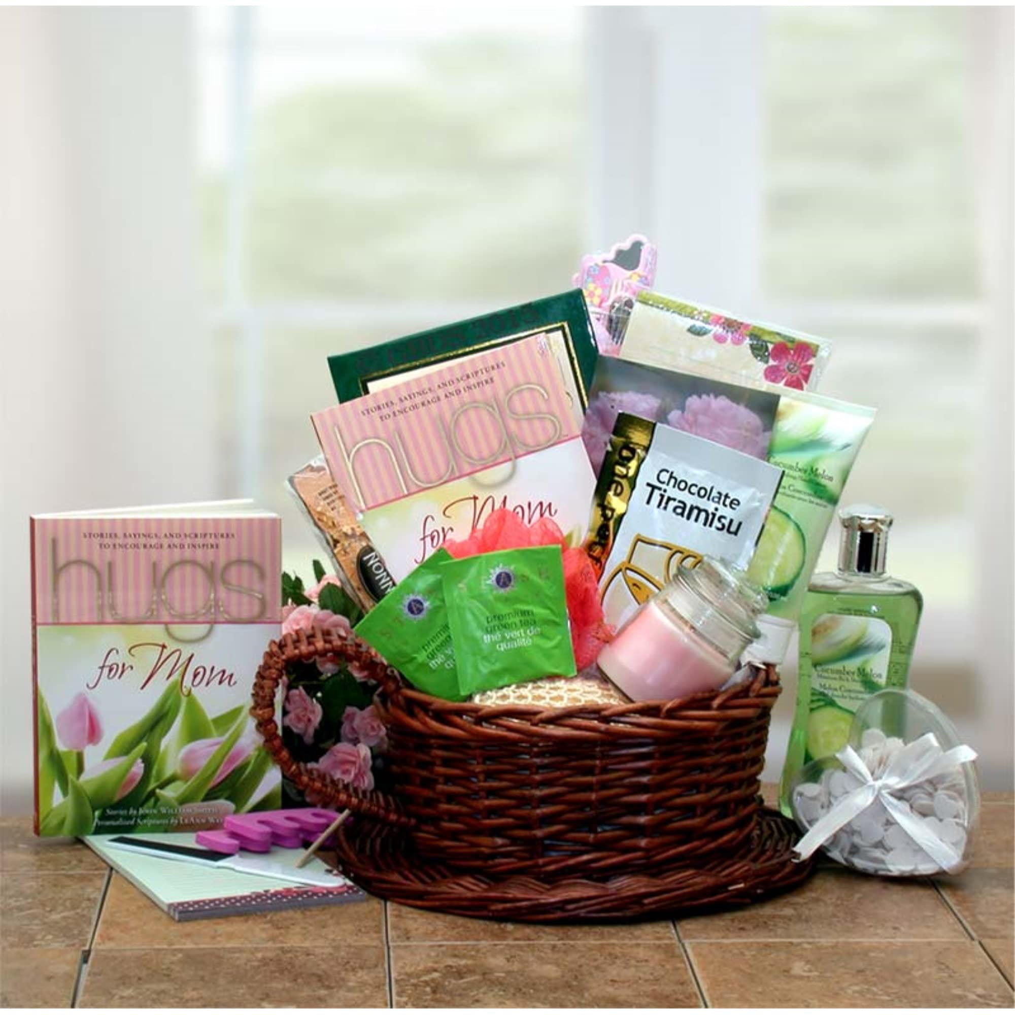 Relaxation Gift Basket for Mom - Spa & Self-Care Gift Set with Bath Bombs, Candles & More - Perfect for Mother's Day, Birthday & Stress Relief