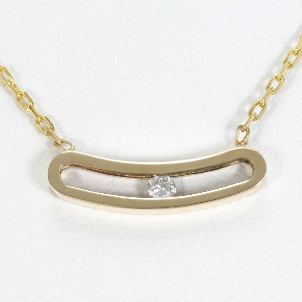 14K Yellow Gold Diamond Pendant Necklace for Women - Elegant & Timeless Jewelry Gift for Anniversary, Wedding, or Special Occasion