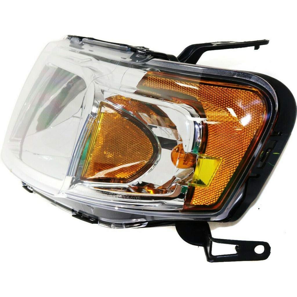 2008-2011 Mazda Tribute & Tribute Hybrid Driver Side Headlight Assembly - CAPA Certified (Part #MA2502139, ZZC1-51-040) - Perfect for Night Driving & Auto Restoration Projects