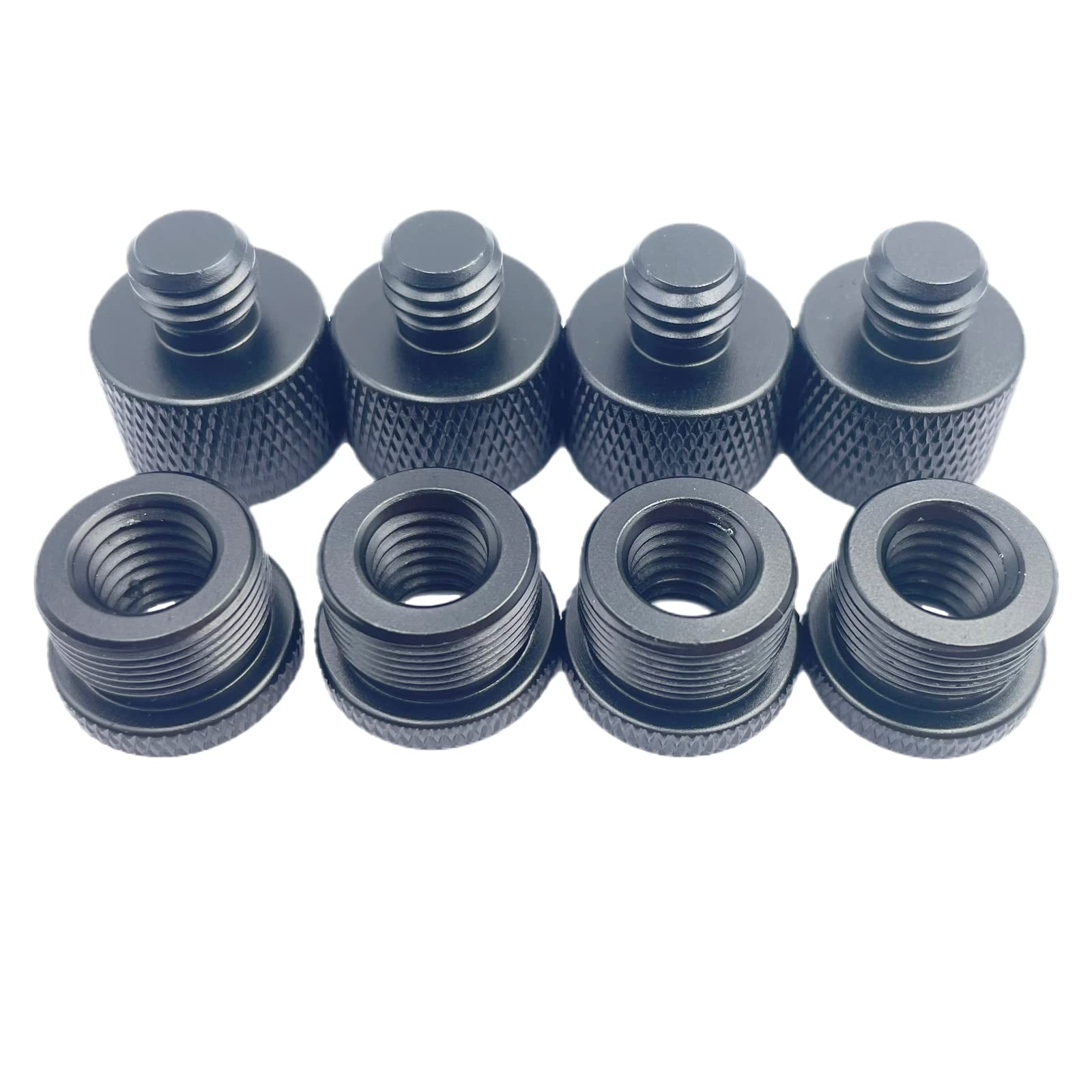 8-Piece Mic Stand Adapter Kit - 4Pcs 5/8