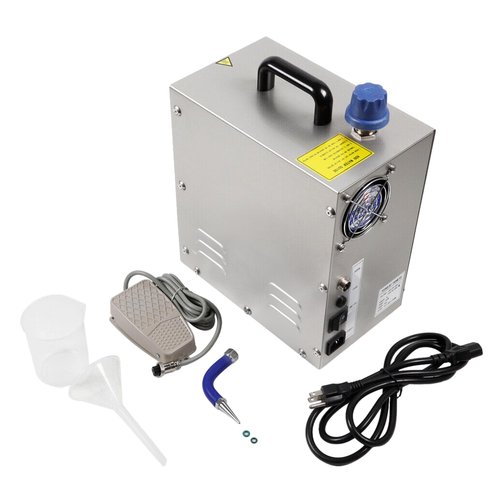 1300W Professional Jewelry Steam Cleaner - 110V 2L Electric Jewelry Cleaning Machine with Stainless Steel Tank for Gold & Silver Jewelry - Perfect for Jewelry Stores, Pawn Shops & Home Use