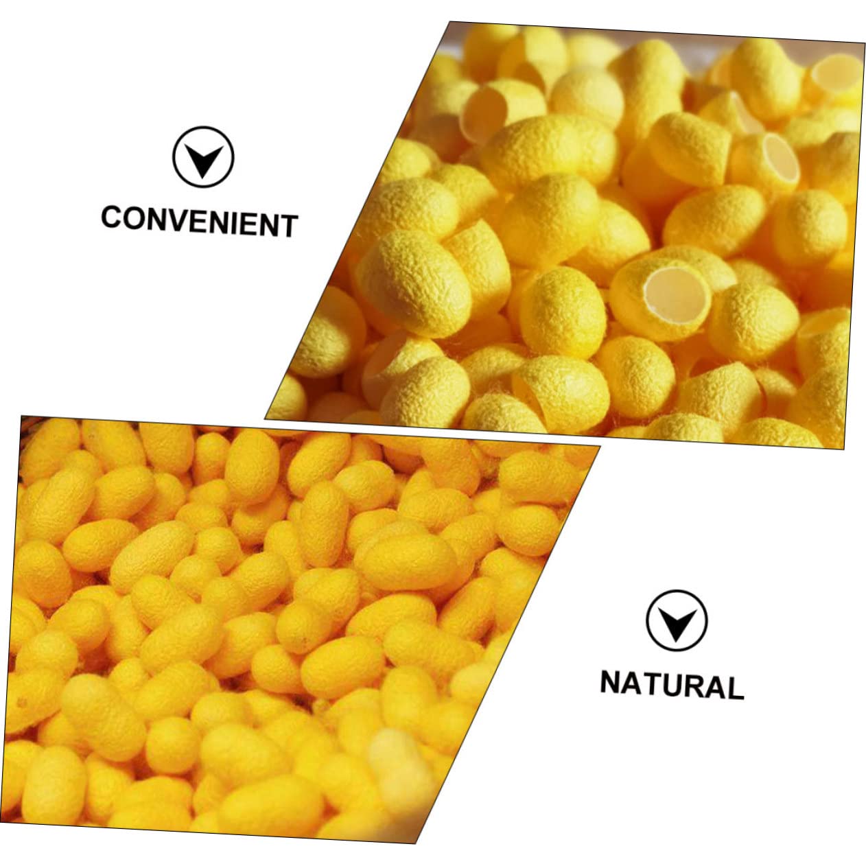 50 Pcs Blackhead Remover Silk Balls - Silkworm Cocoon Facial Cleansing Balls for Exfoliating, Wrinkle Removal & Deep Pore Cleaning - Perfect for Spa, Home Facial & Skincare Routine