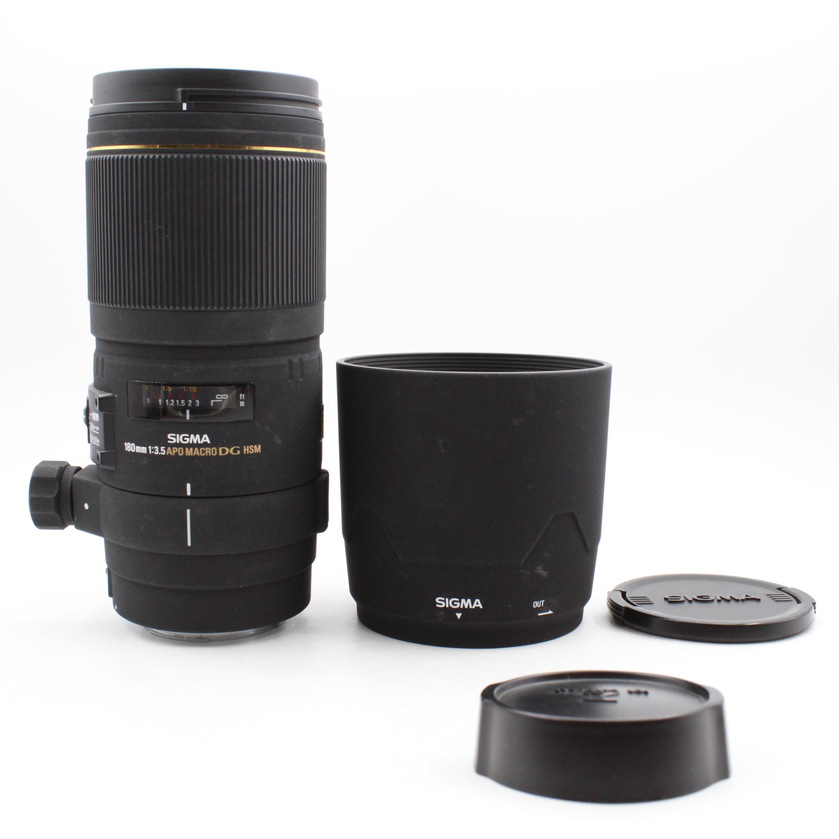 Used Sigma EX 180mm f/3.5 APO Macro DG HSM Lens for Canon EF Mount - Perfect for Professional Macro Photography & Portraits