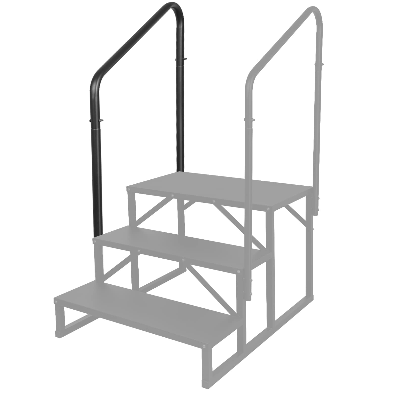 RV Handrail - 3 Step Entry Assist Handrail for 5th Wheel RVs, Travel Trailers & Motorhomes | Durable Replacement Handrail for Safer RV Entry & Exit | Perfect for Camping, Road Trips & RV Living