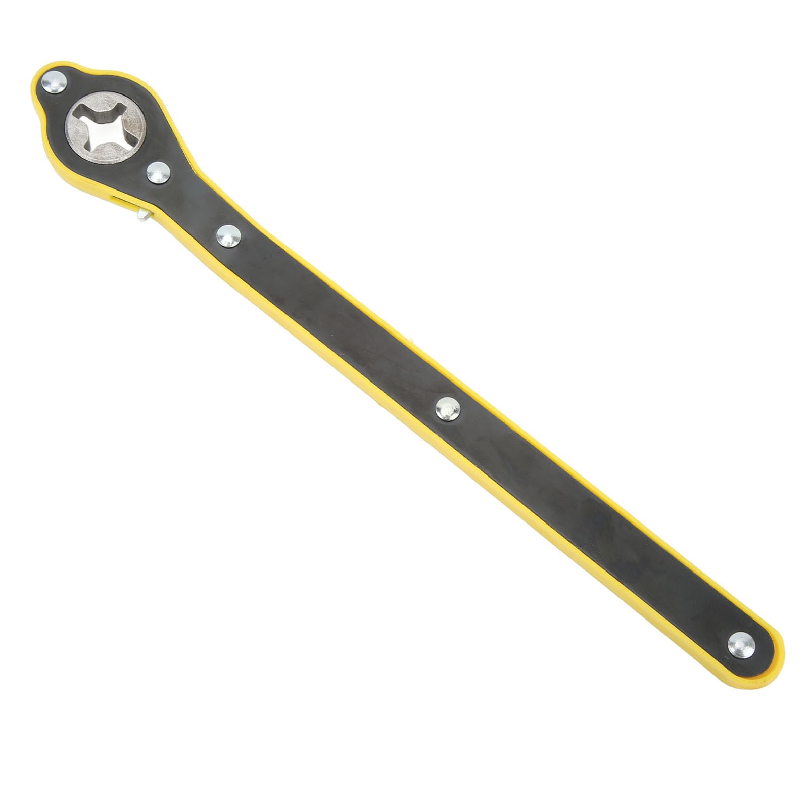 Cocoarm 13.4 Inch Heavy Duty Car Jack Ratchet Wrench - Long Handle Lug Wrench for Tire & Wheel Repair - Ideal for Emergency Roadside Assistance & DIY Auto Maintenance