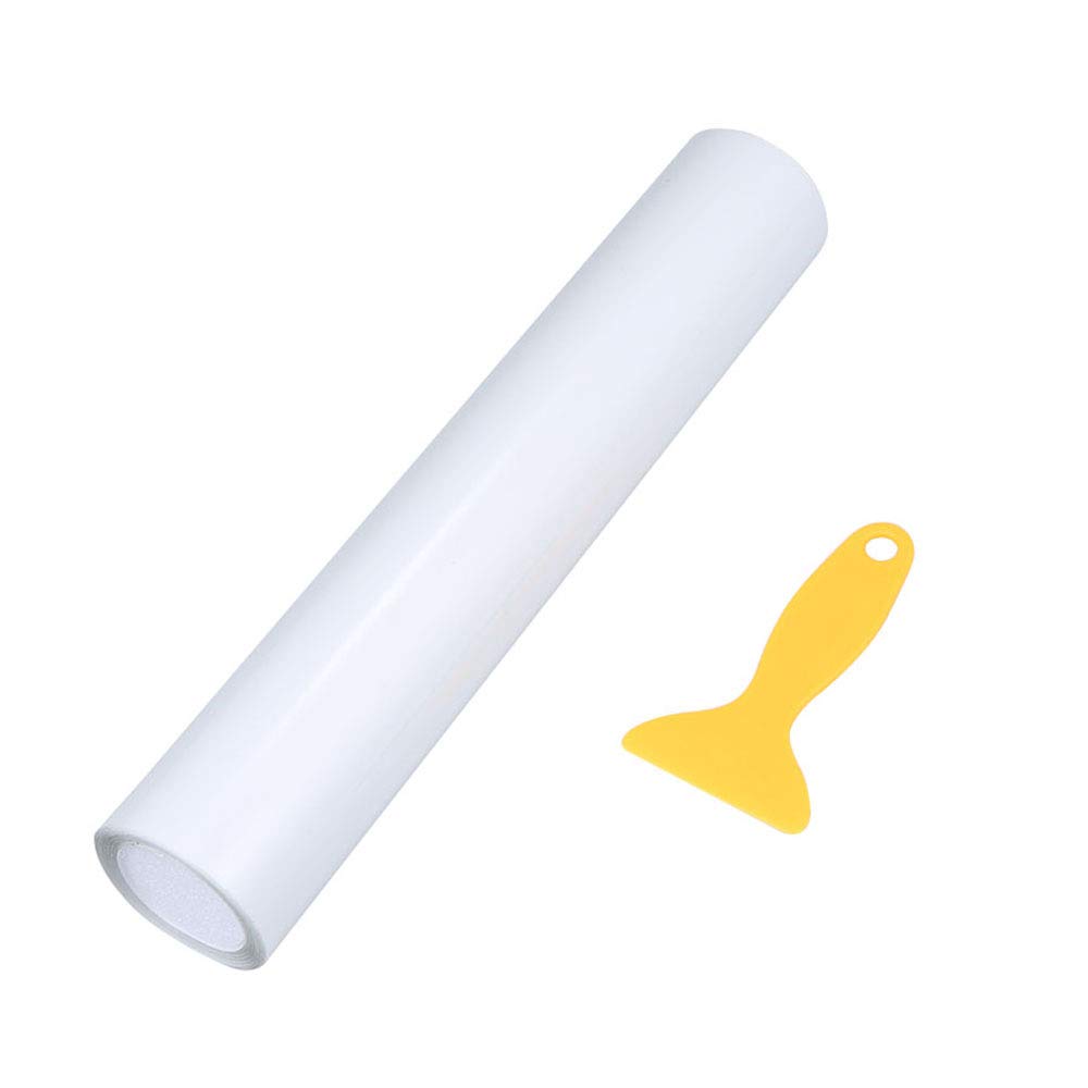 Fesjoy Clear Vinyl Car Wrap Film - Transparent Paint Protection Film for Vehicle Body - Perfect for DIY Car Wrapping, Paint Protection & Customization
