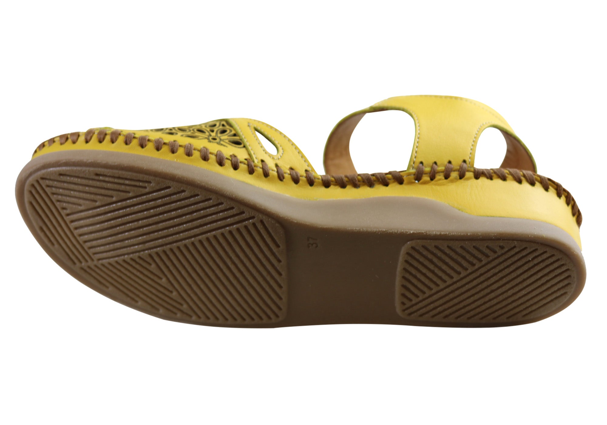 Orizonte Noble Women's European Comfortable Leather Sandals - Stylish Summer Walking Shoes for Beach, Vacation & Casual Outings