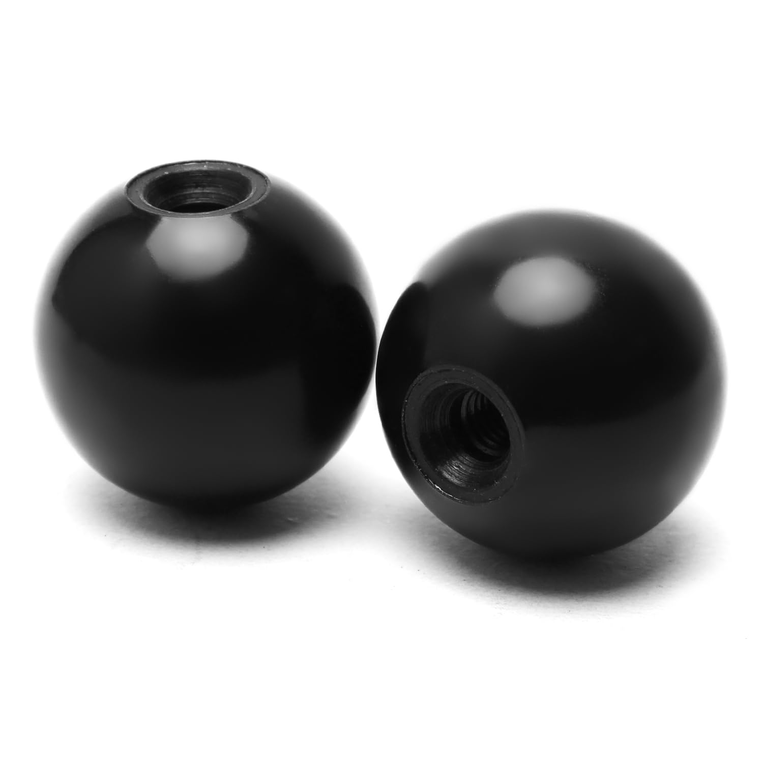 5Pcs Black Bakelite Ball Knob M6 Female Thread - 30mm/1.18