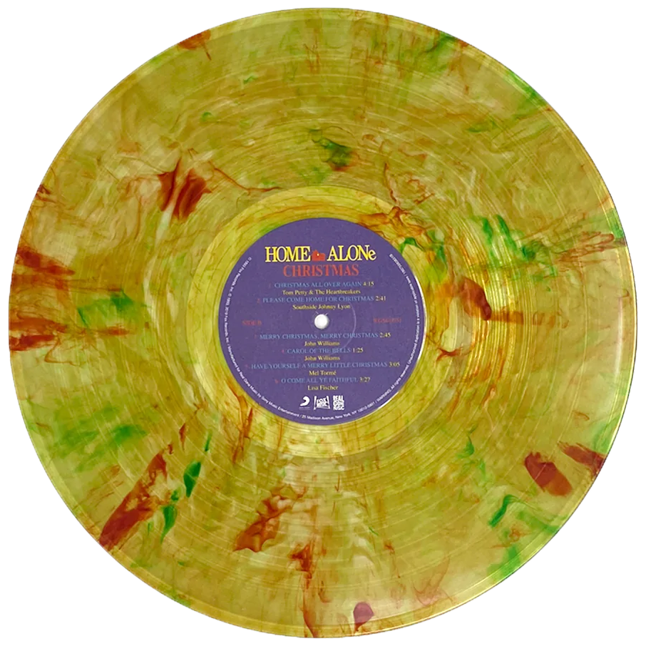 Home Alone Christmas LP Vinyl Record - Original Soundtrack for Holiday & Christmas Music - Perfect for Festive Gatherings, Gift Giving & Cozy Winter Nights