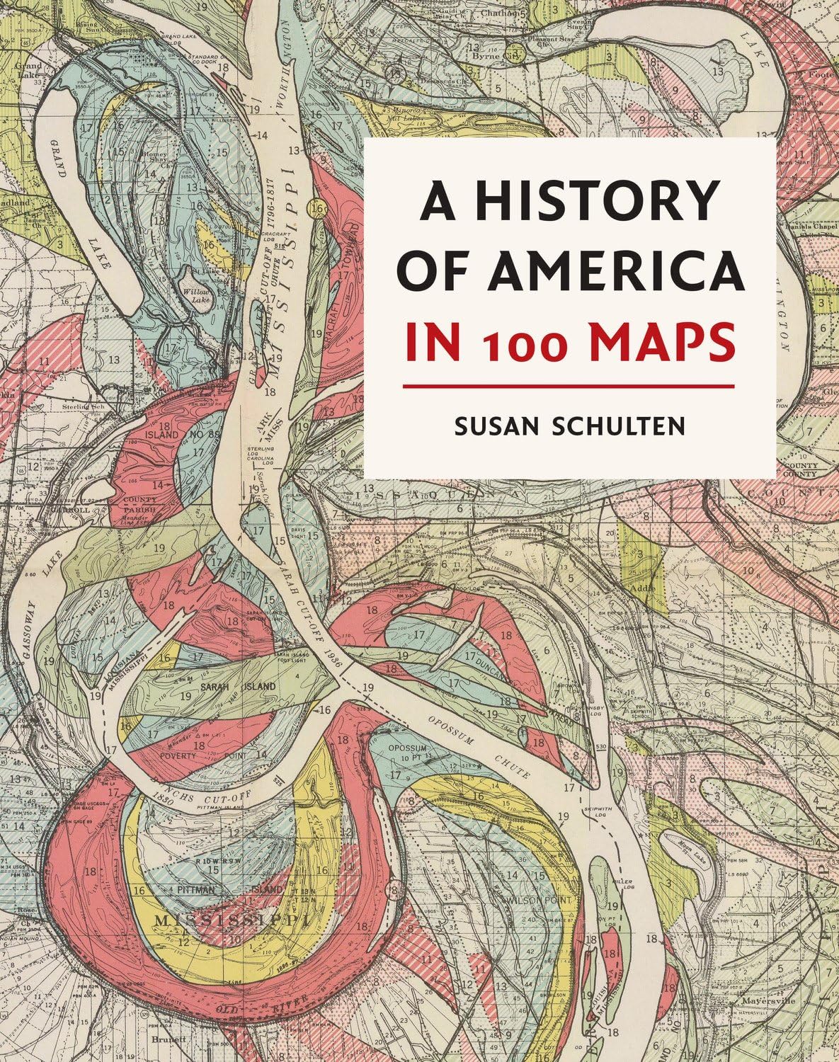 A History of America in 100 Maps - Illustrated US Historical Atlas | Perfect for History Buffs, Students & Educators