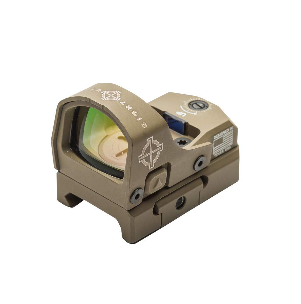 Sightmark Mini Shot M-Spec Reflex Sight - Red Dot Sight for Pistols & Rifles | Perfect for Hunting, Tactical Shooting & Home Defense