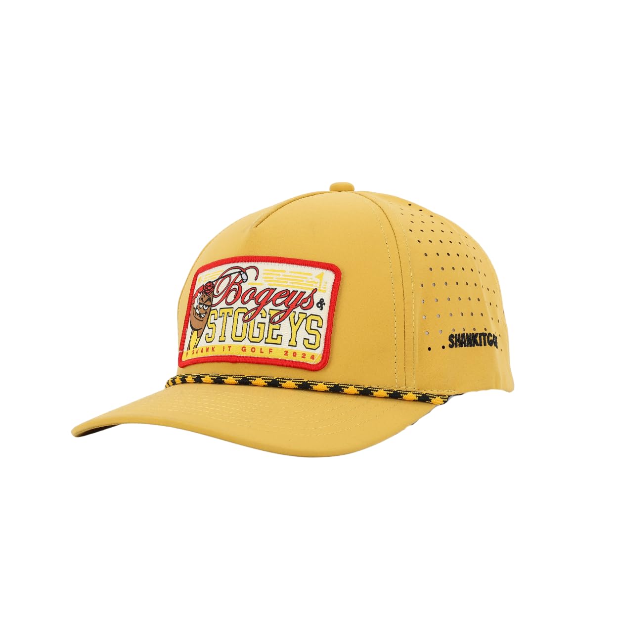 SHANKITGOLF Funny Golf Hat for Men & Women - Adjustable Baseball Cap with Cool Designs - Perfect for Golf Courses, Driving Range & Casual Wear